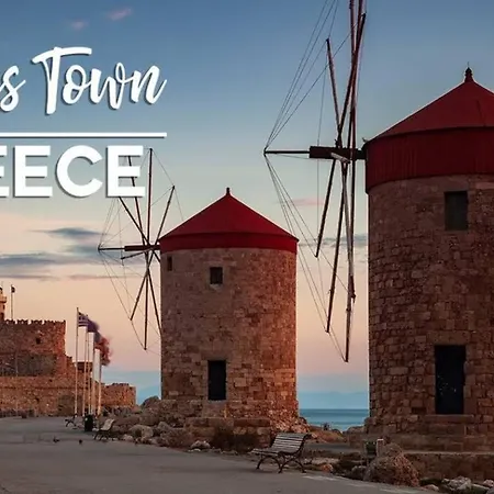Haven Villa Central Very Quiet Near Elli Beach And Old Town עיר רודוס